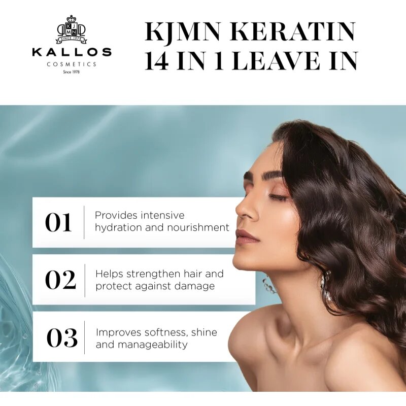Kallos KJMN Professional Keratin bezoplachový sprej na vlasy 200 ml