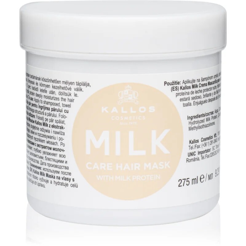 Kallos KJMN Professional Milk maska s mléčnými proteiny 275 ml