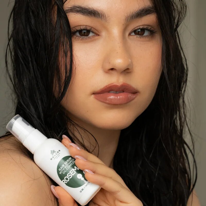 Kallos KJMN Professional Rosemary regenerační a ochranný olej pro poškozené vlasy a roztřepené konečky 50 ml
