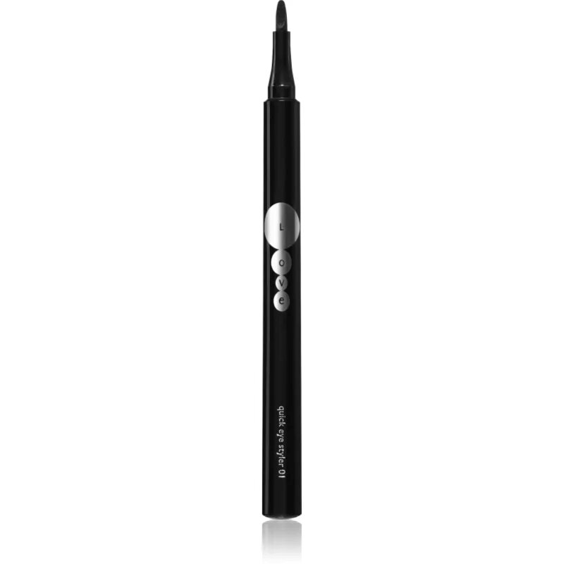 Kallos Love Quick Eye Styler voděodolný fix na oči odstín Black 01 8 g