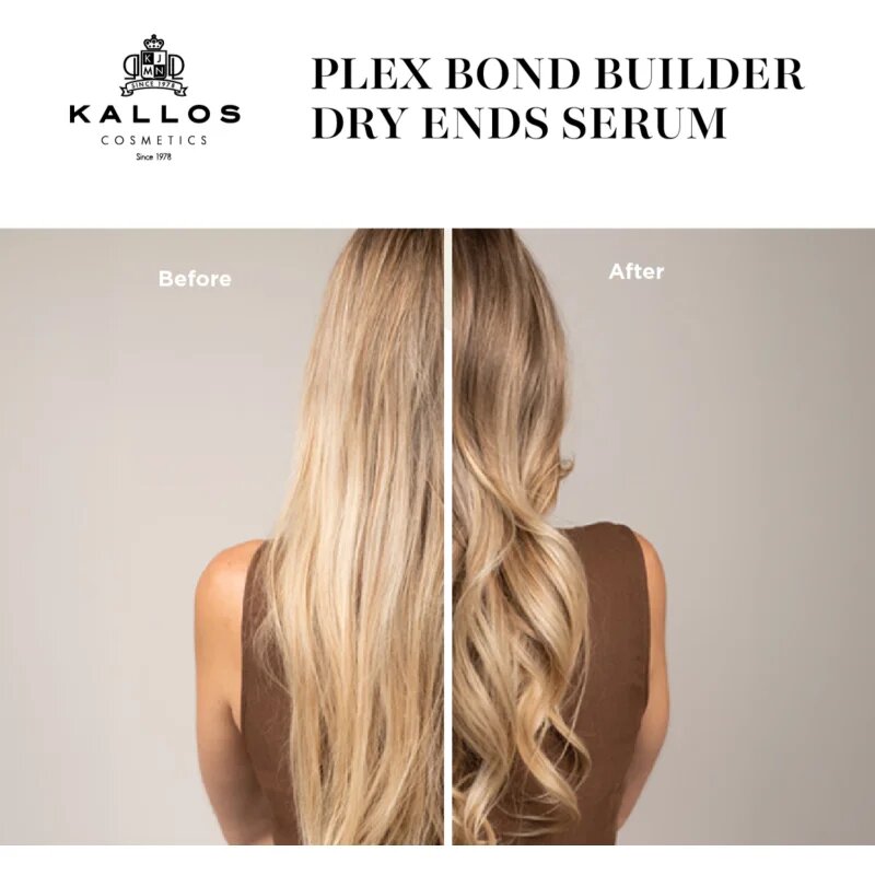 Kallos Plex Dry Ends Serum hydratační a vyživující sérum na suché konečky vlasů 50 ml