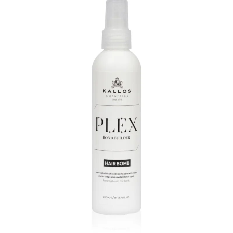 Kallos Plex Hair Bomb bezoplachový vyživujíci kondicionér 200 ml