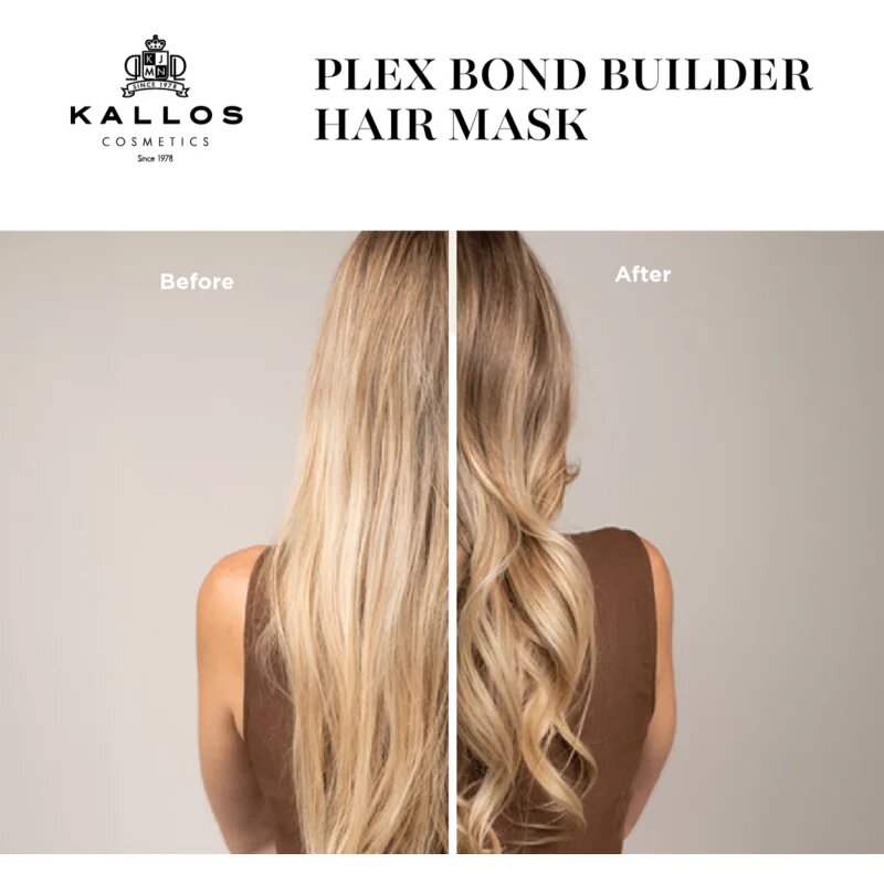 Kallos Plex Hair Mask regenerační maska pro poškozené chemicky ošetřené vlasy 500 ml