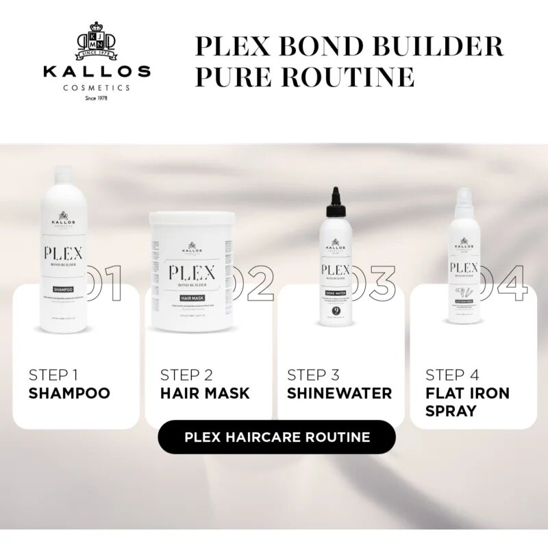Kallos Plex Hair Mask regenerační maska pro poškozené chemicky ošetřené vlasy 500 ml