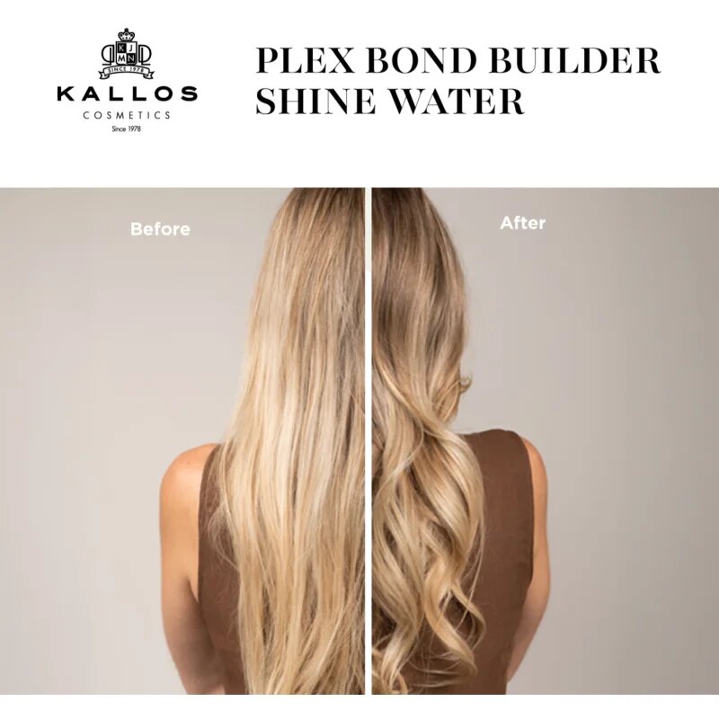 Kallos Plex Shine Water regenerační kúra pro poškozené vlasy 200 ml