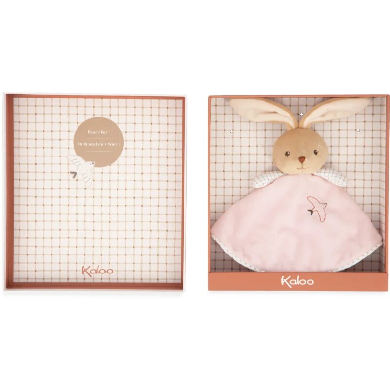 Kaloo Intemporel plyšová hračka pro miminka Pink 1 ks