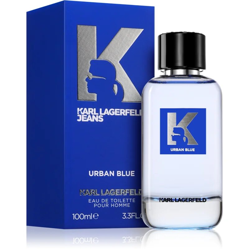 Karl Lagerfeld Jeans Urban Blue toaletní voda pro muže 100 ml