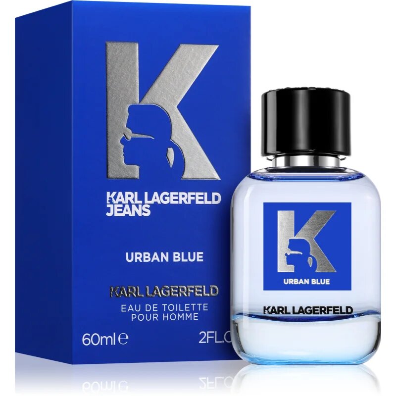 Karl Lagerfeld Jeans Urban Blue toaletní voda pro muže 60 ml