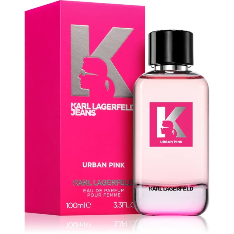 Karl Lagerfeld Jeans Urban Pink parfémovaná voda pro ženy 100 ml