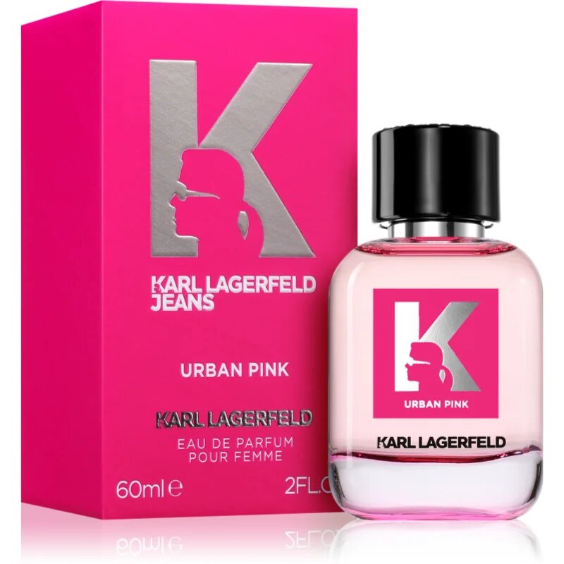 Karl Lagerfeld Jeans Urban Pink parfémovaná voda pro ženy 60 ks