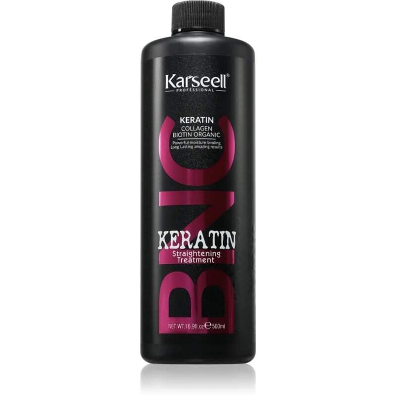 Karseell Collagen Keratin Straightening Treatment vyrovnávač struktury na vlasy 500 ml