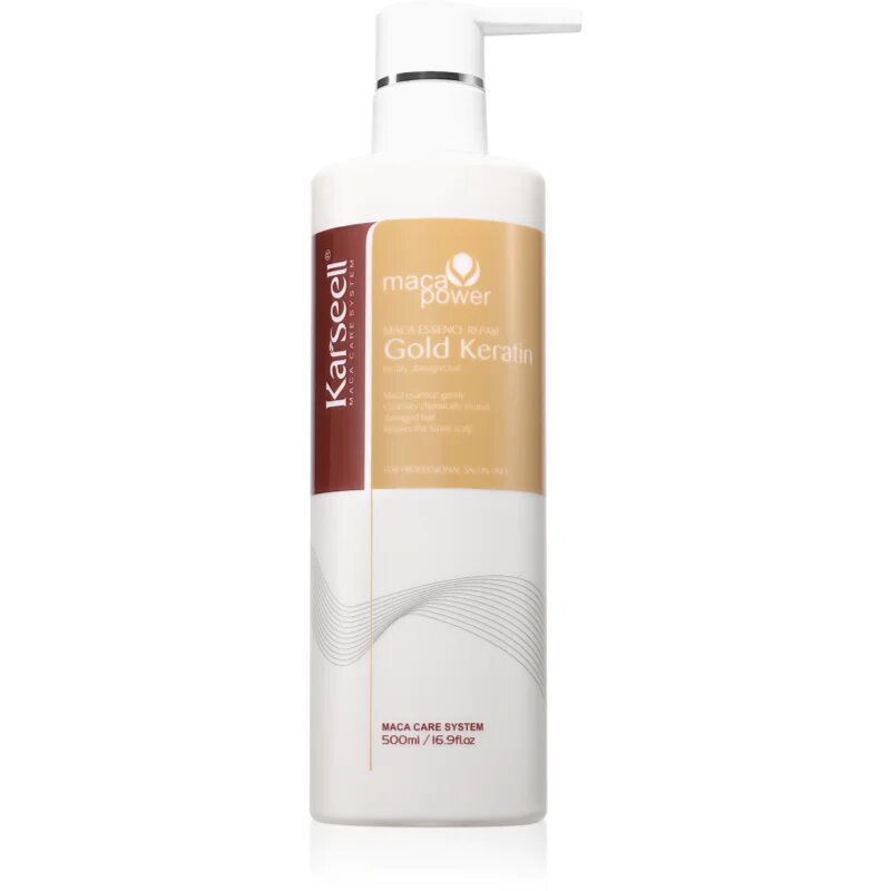 Karseell Gold Keratin vlasová kúra s keratinem 500 ml