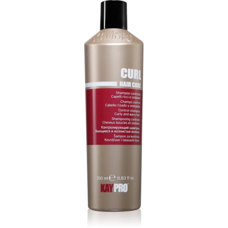 Kaypro Curl Hair Care Control Shampoo šampon pro vlnité a kudrnaté vlasy 350 ml