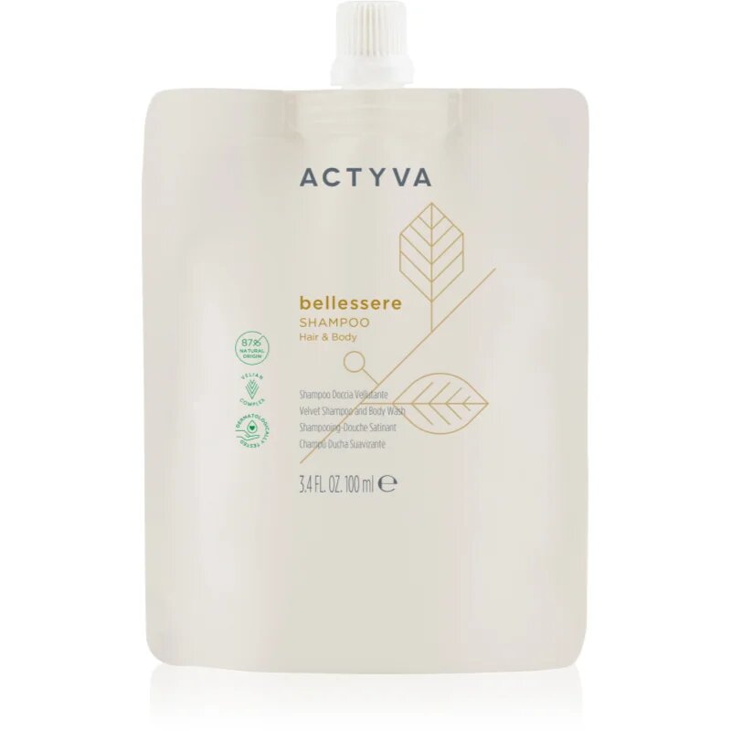 Kemon Group Actyva Bellessere šampon a sprchový gel 2 v 1 100 ml
