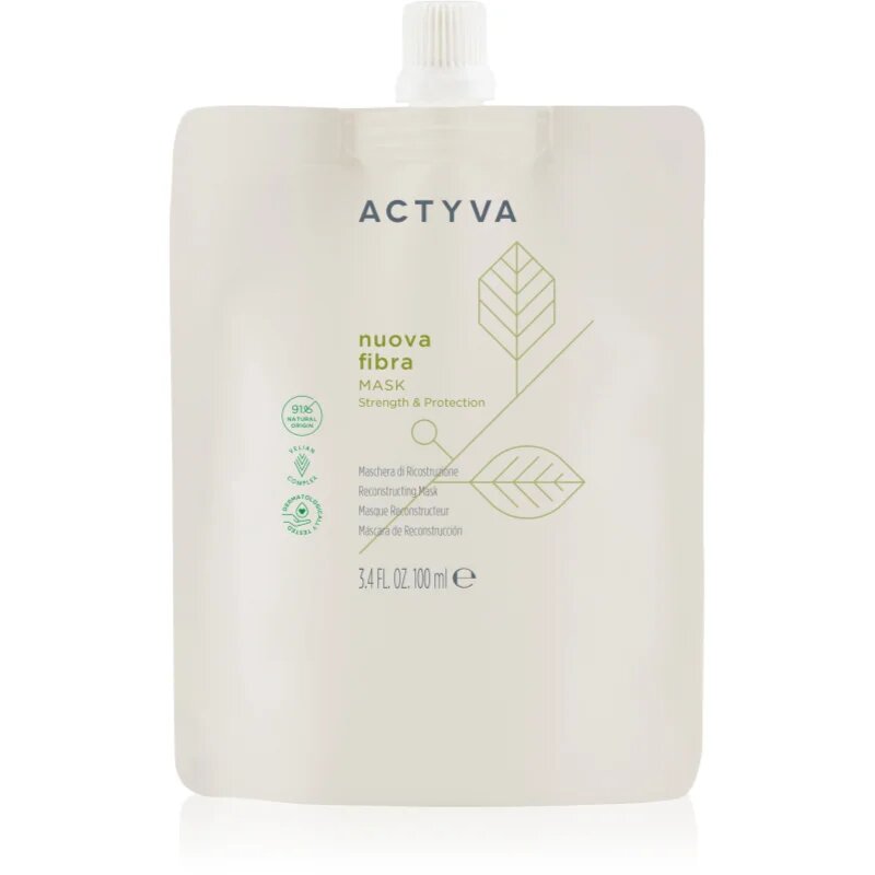 Kemon Group Actyva Nuova Fibra maska pro slabé a poškozené vlasy 100 ml