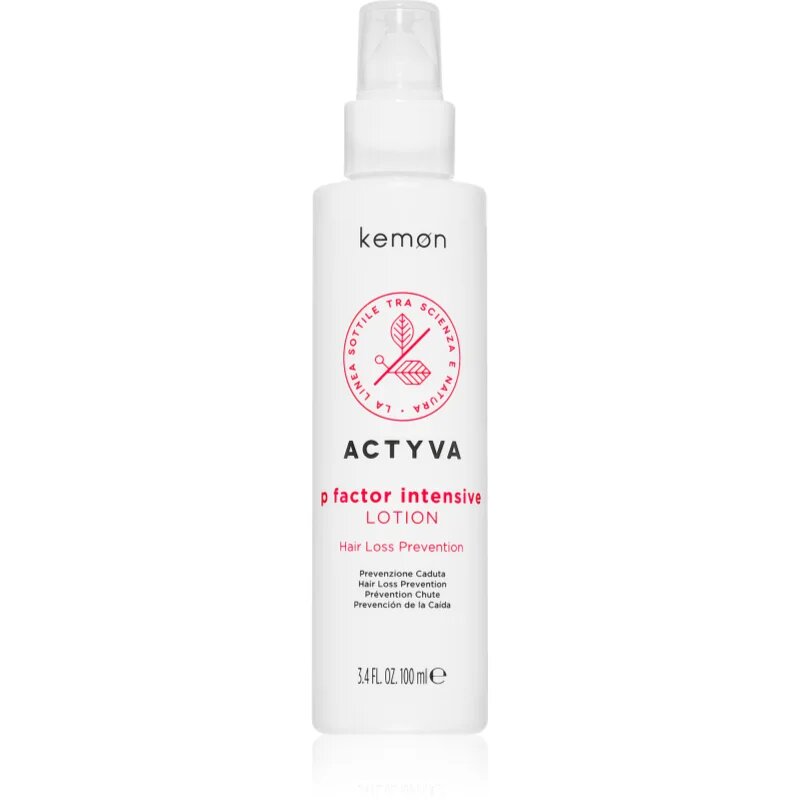 Kemon Group Actyva P Factor Intensive mléko proti vypadávání vlasů 100 ml
