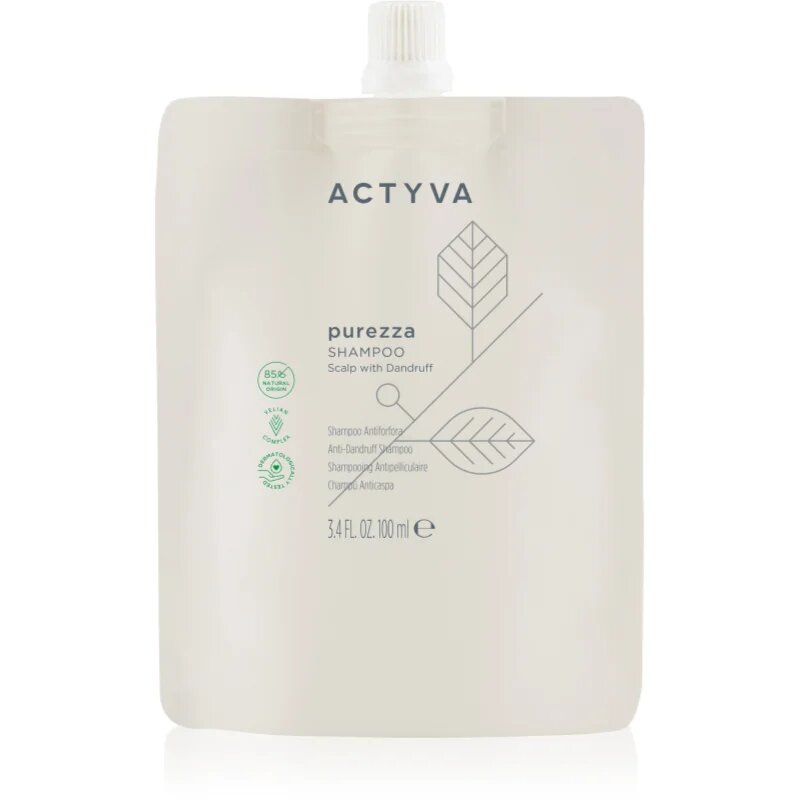 Kemon Group Actyva Purezza čisticí šampon pro podrážděnou pokožku hlavy 100 ml