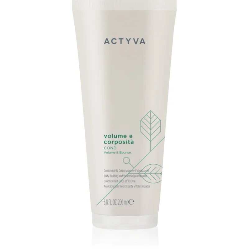 Kemon Group Actyva Volume & Bounce kondicionér pro jemné a zplihlé vlasy 200 ml