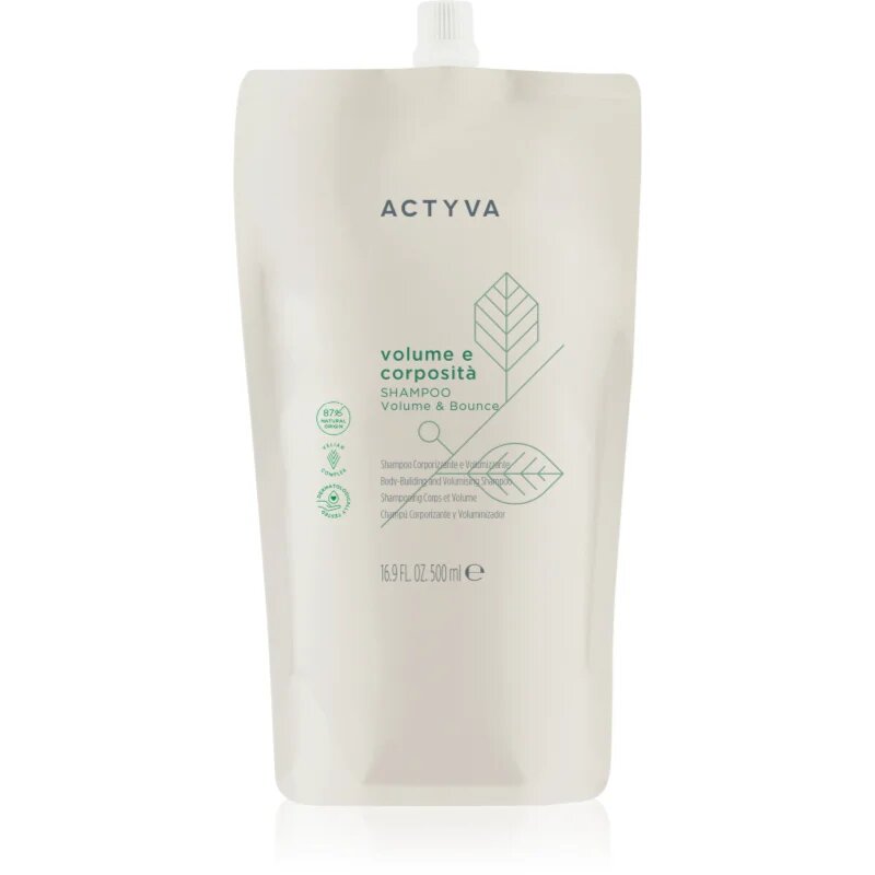 Kemon Group Actyva Volume e Corposità šampon pro objem jemných vlasů 500 ml