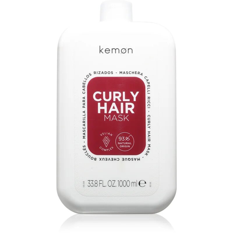 Kemon Group Curly Hair Mask maska pro kudrnaté vlasy 1000 ml