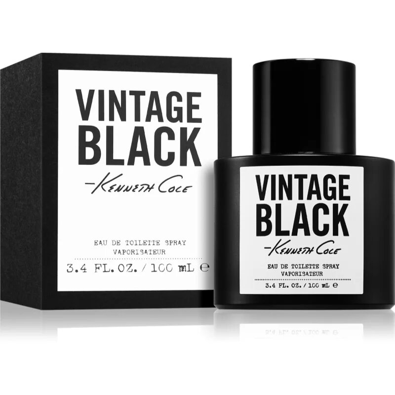 Kenneth Cole Vintage Black toaletní voda pro muže 100 ml