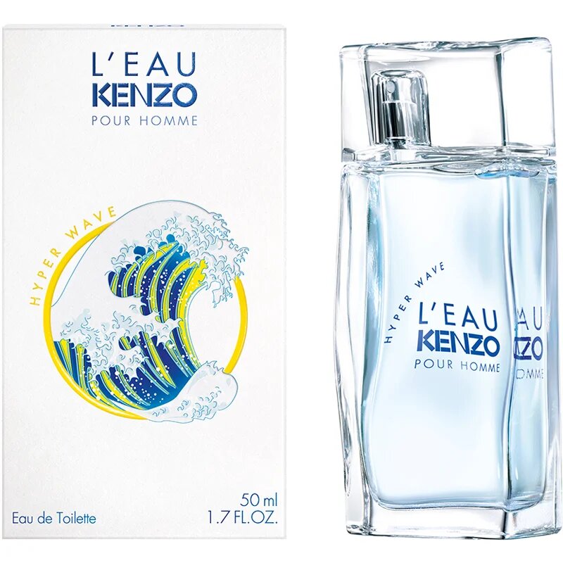 KENZO L'Eau Hyper Wave Pour Homme toaletní voda pro muže 50 ml