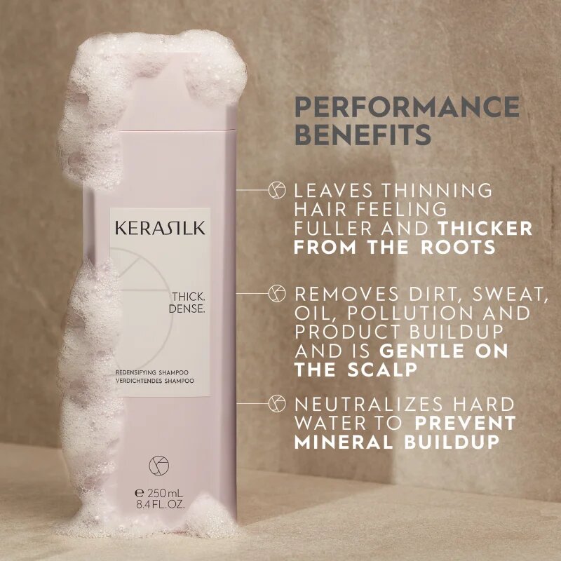 KERASILK Essentials Redensifying Shampoo šampon pro jemné a řídnoucí vlasy 250 ml