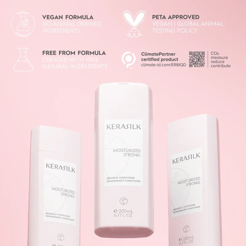 KERASILK Essentials Repairing Conditioner hydratační kondicionér pro suché a poškozené vlasy 200 ml