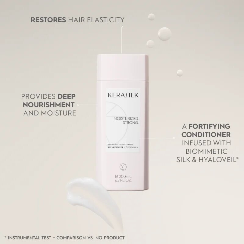 KERASILK Essentials Repairing Conditioner hydratační kondicionér pro suché a poškozené vlasy 750 ml