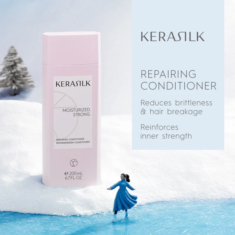 KERASILK Essentials Repairing Set 2026 dárková sada pro suché a poškozené vlasy