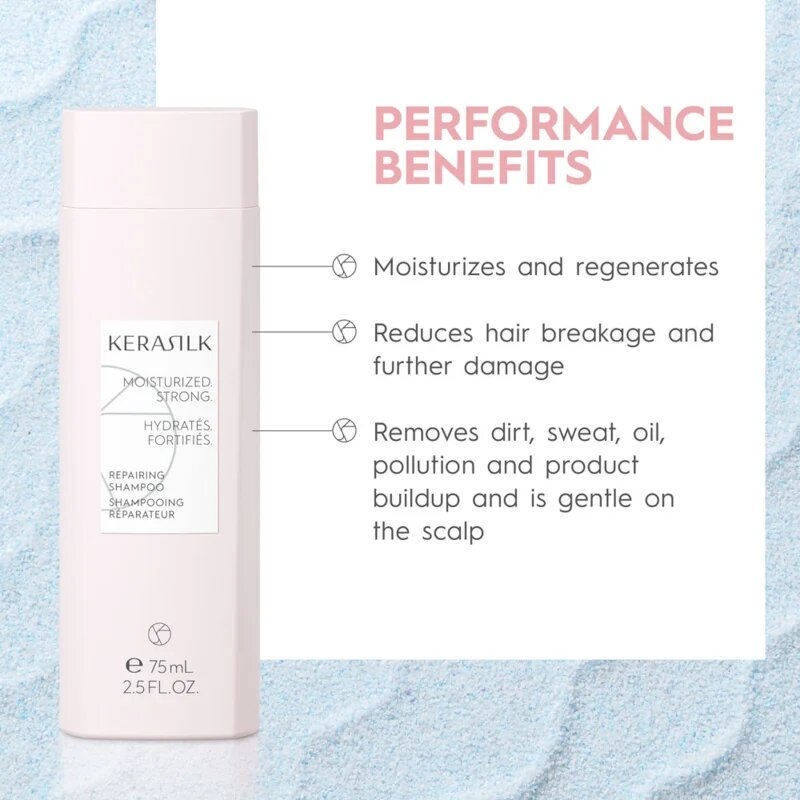KERASILK Essentials Repairing Set cestovní sada pro suché a poškozené vlasy