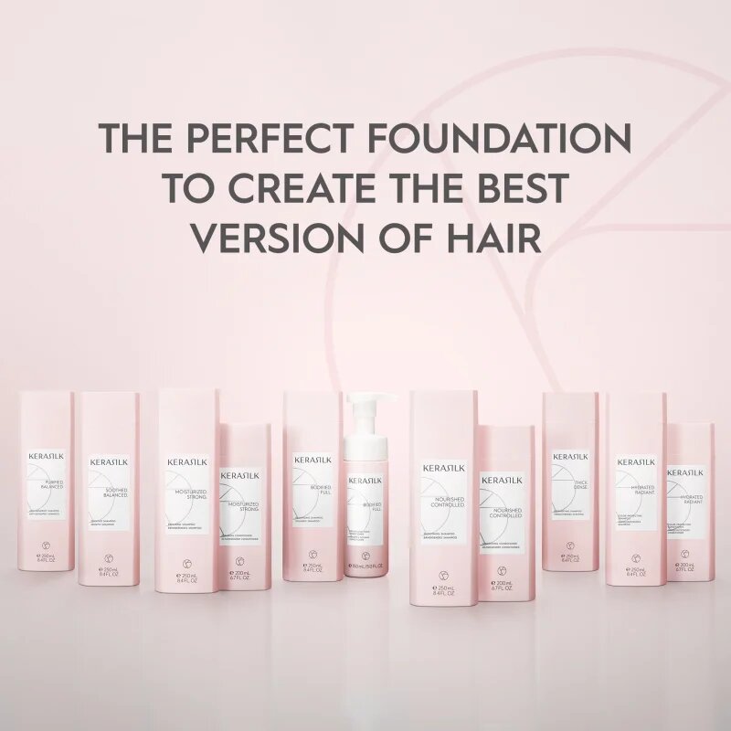 KERASILK Essentials Sensitive Shampoo šampon pro citlivou pokožku hlavy 250 ml