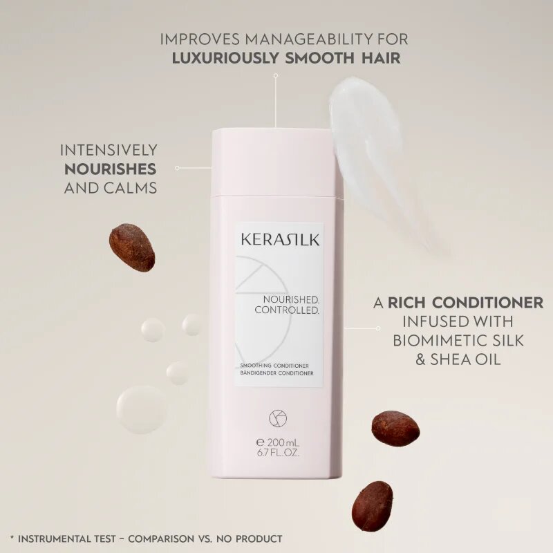 KERASILK Essentials Smoothing Conditioner vyhlazující kondicionér s vyživujícím účinkem 200 ml