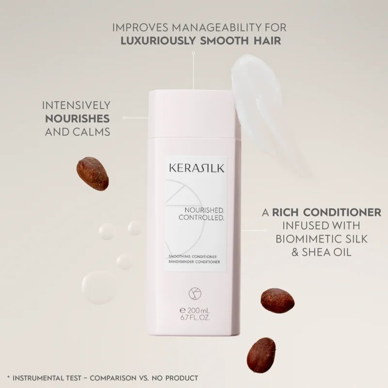 KERASILK Essentials Smoothing Conditioner vyhlazující kondicionér s vyživujícím účinkem 750 ml