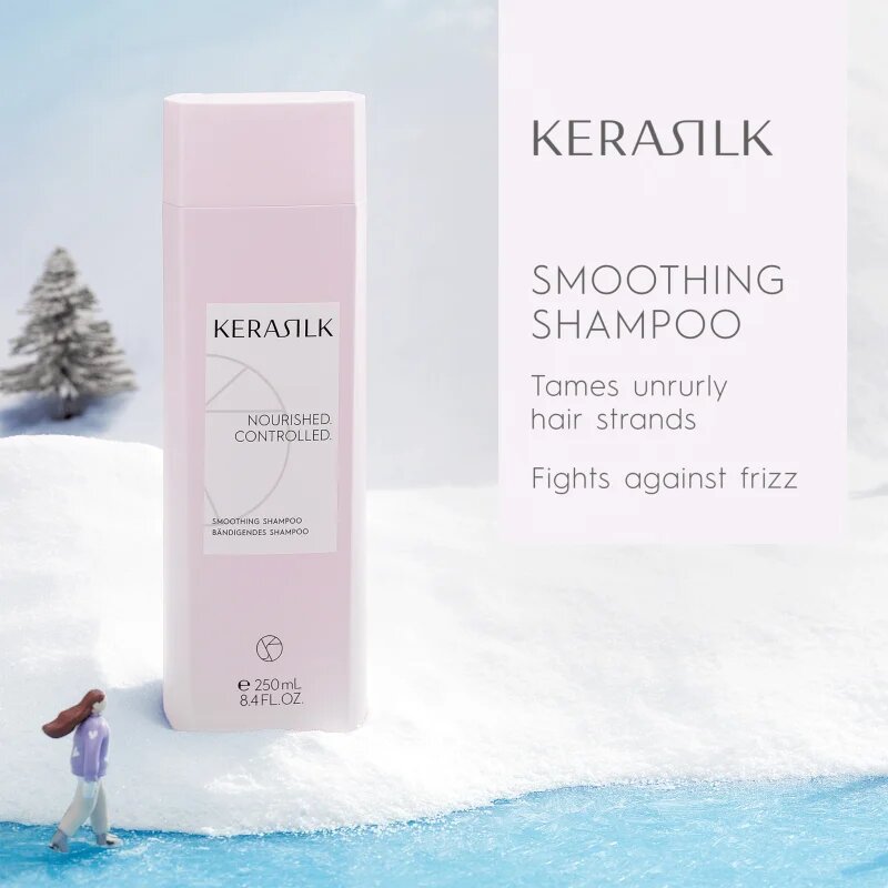 KERASILK Essentials Smoothing Set 2026 dárková sada pro nepoddajné a krepatějící se vlasy