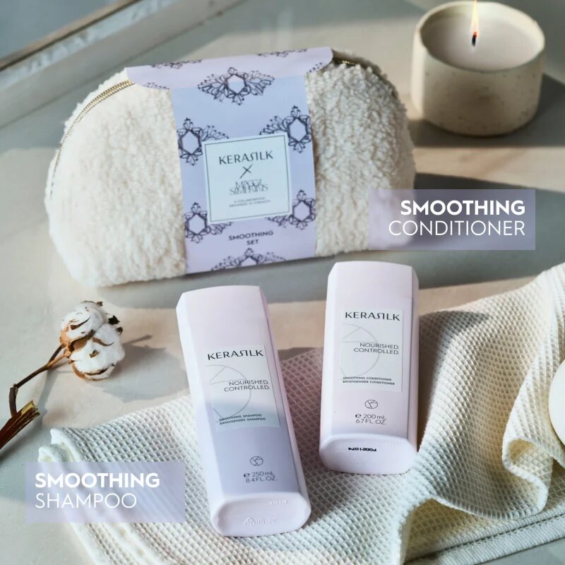 KERASILK Essentials Smoothing Set dárková sada pro nepoddajné a krepatějící se vlasy