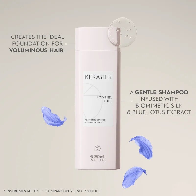 KERASILK Essentials Volumizing Shampoo vlasový šampon pro jemné vlasy 250 ml