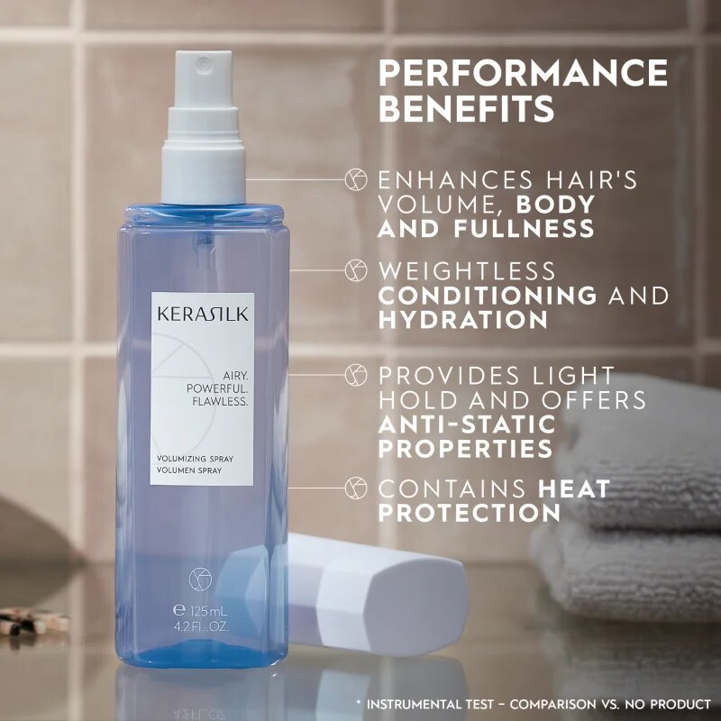 KERASILK Specialists Volumizing Spray objemový sprej pro jemné a zplihlé vlasy 125 ml