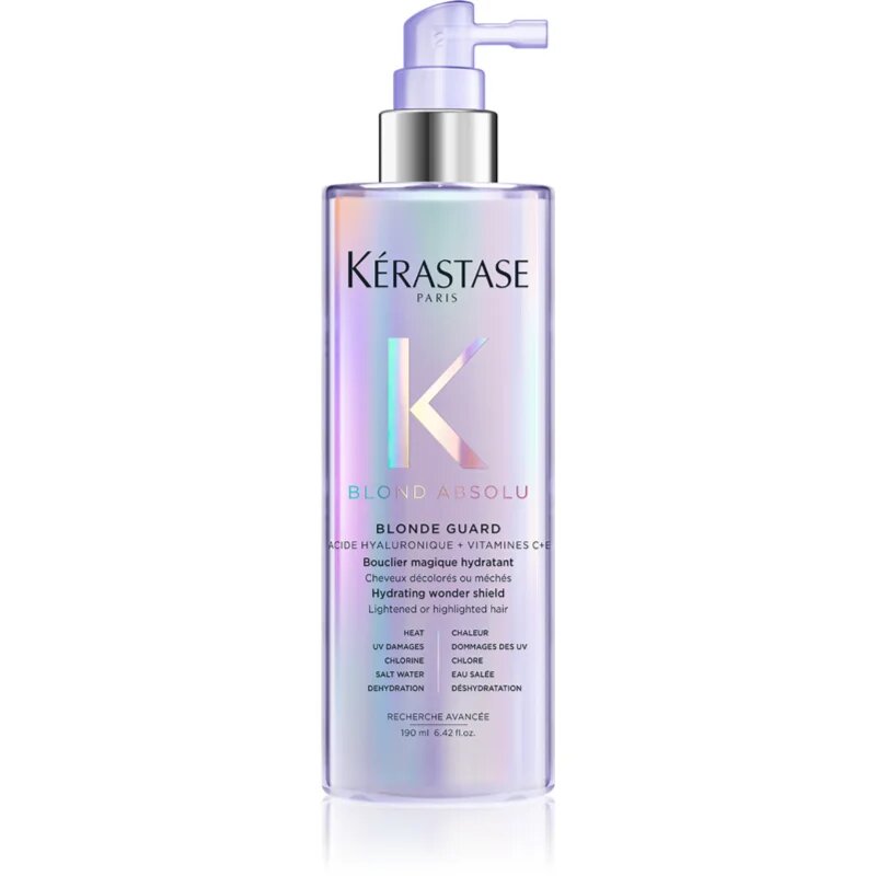 Kérastase Blond Absolu Blonde Guard bezoplachová péče pro lesk a ochranu barvy vlasů pro všechny typy blond vlasů 190 ml