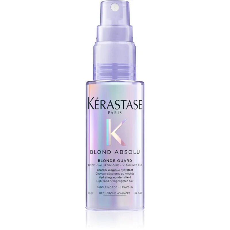 Kérastase Blond Absolu Blonde Guard bezoplachová péče pro lesk a ochranu barvy vlasů pro všechny typy blond vlasů 45 ml