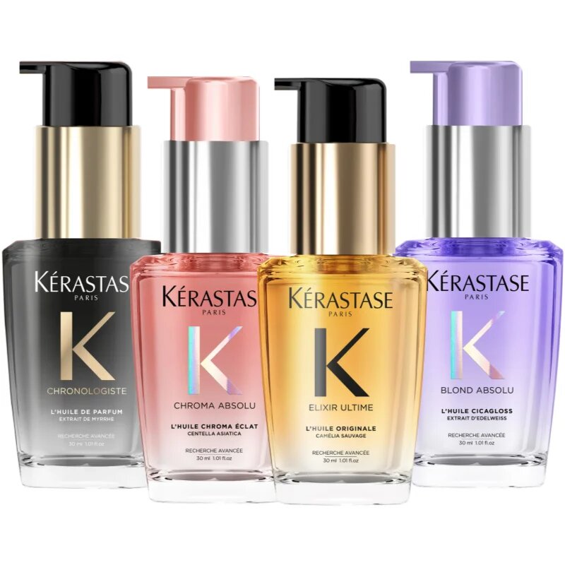 Kérastase Chroma Absolu L'huile Chroma Éclat olej pro lesk barvených vlasů 30 ml