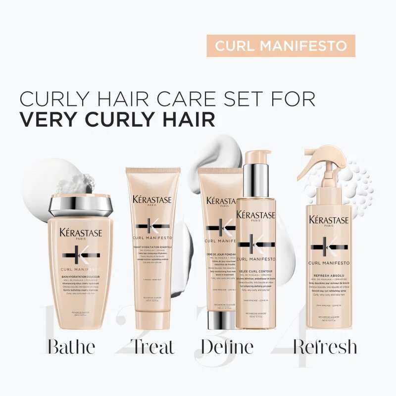 Kérastase Curl Manifesto Gelée Curl Contour gel krém pro vlnité a kudrnaté vlasy 150 ml
