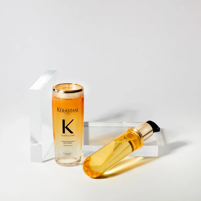Kérastase Elixir Ultime L'huile Originale výhodné balení pro lesk a hebkost vlasů 2x75 ml