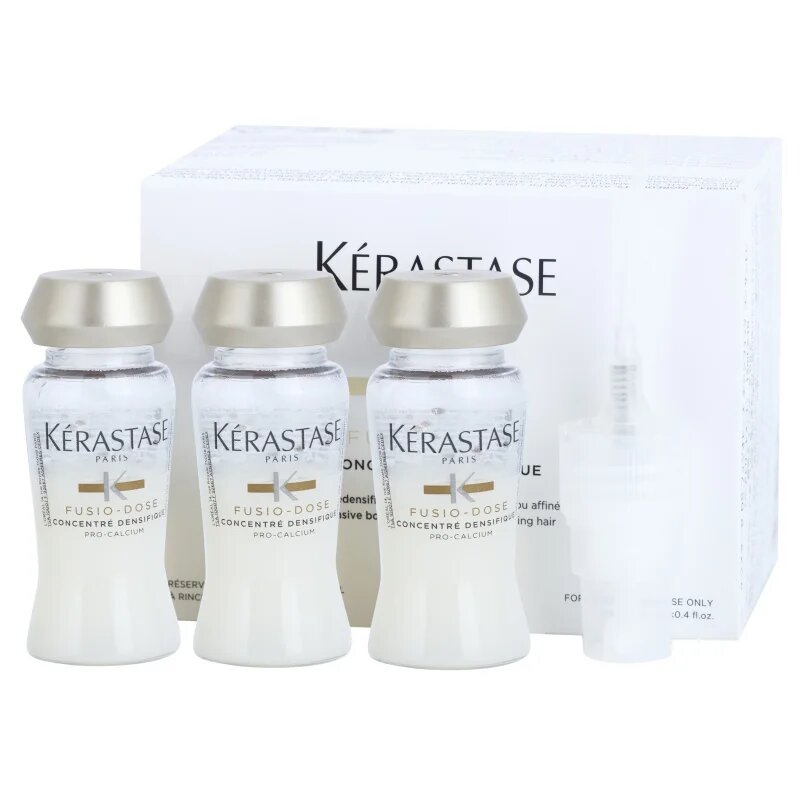 Kérastase Fusio-Dose intenzivní kúra pro řídnoucí vlasy pro profesionální použití 10x12 ml