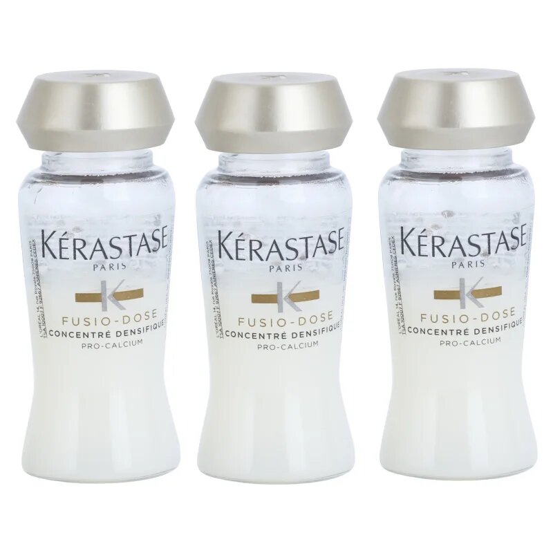 Kérastase Fusio-Dose intenzivní kúra pro řídnoucí vlasy pro profesionální použití 10x12 ml