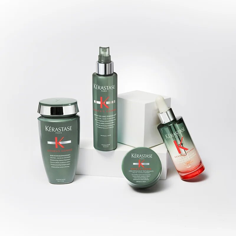 Kérastase Genesis Homme Bain de Masse Epaississant posilující šampon proti padání vlasů pro muže 250 ml