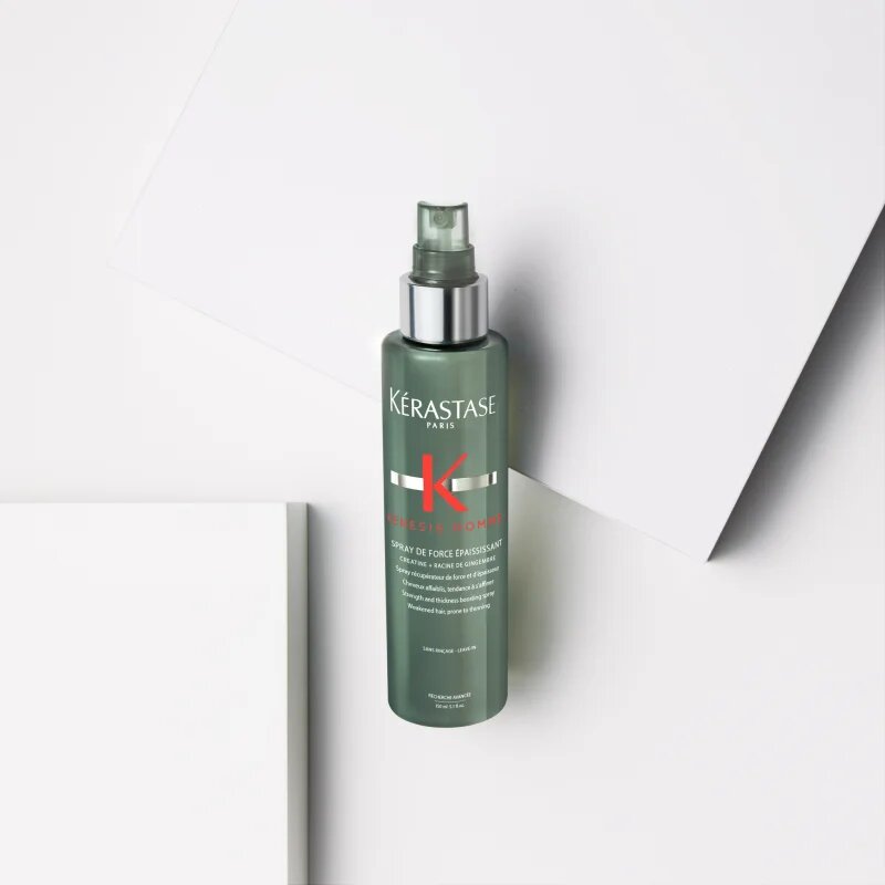 Kérastase Genesis Homme Spray de Force Épaississant posilující sprej pro slabé vlasy s tendencí vypadávat pro muže 150 ml