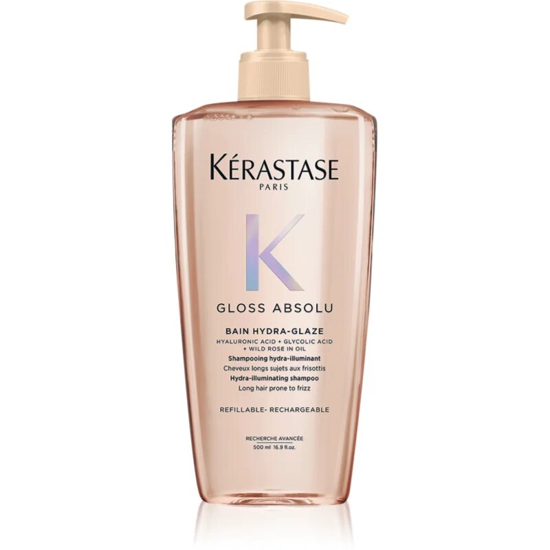 Kérastase Gloss Absolu Bain Hydra-Glaze šampon pro lesk a hebkost vlasů 500 ml