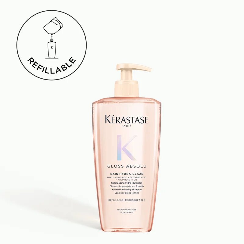 Kérastase Gloss Absolu Bain Hydra-Glaze šampon pro lesk a hebkost vlasů 500 ml