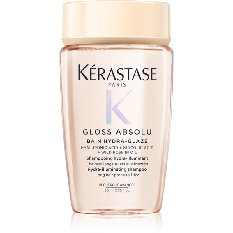 Kérastase Gloss Absolu Bain Hydra-Glaze šampon pro lesk a hebkost vlasů 80 ml
